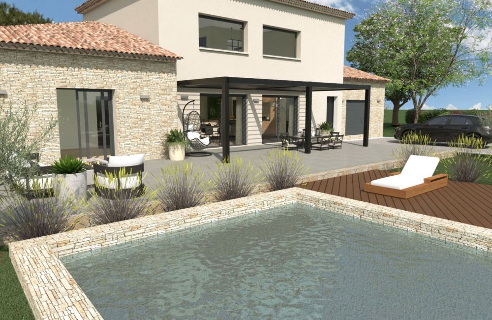 Vente terrain + maison VILLENEUVE Alpes-de-Haute-Provence