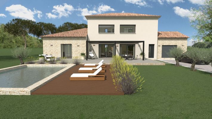 Vente terrain + maison VILLENEUVE Alpes-de-Haute-Provence
