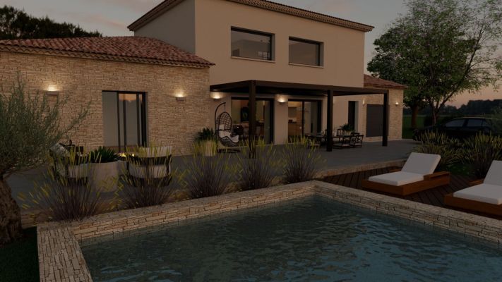 Vente terrain + maison VILLENEUVE Alpes-de-Haute-Provence