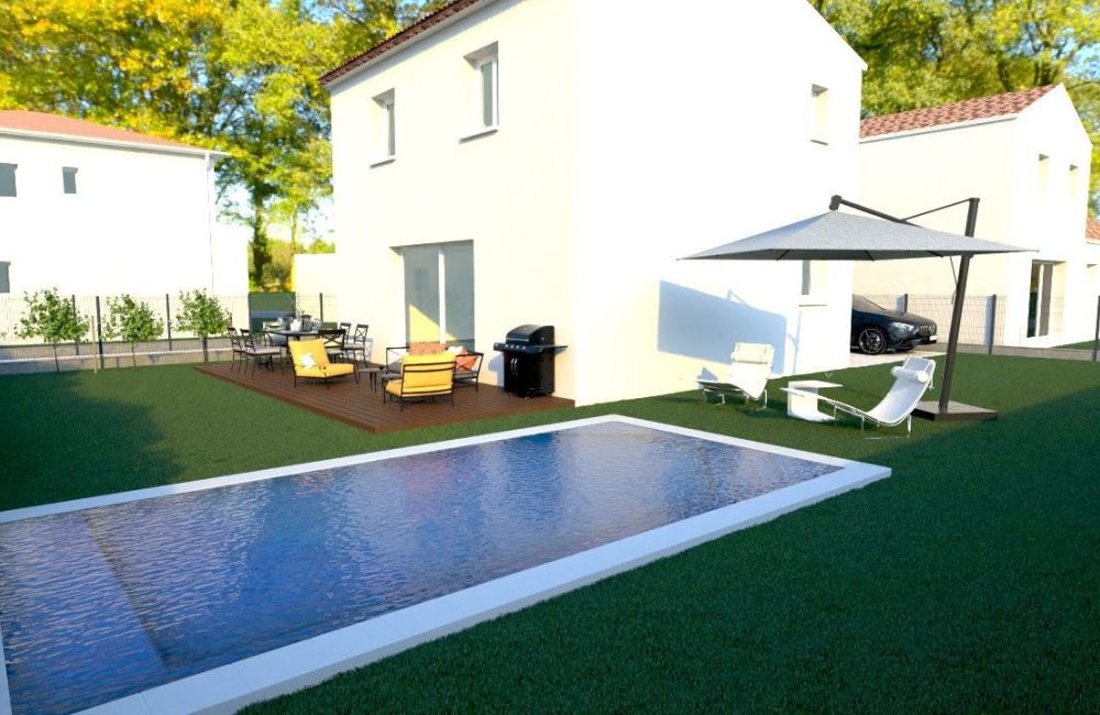 Vente terrain + maison BERRE-L'ETANG Bouches-du-Rhône