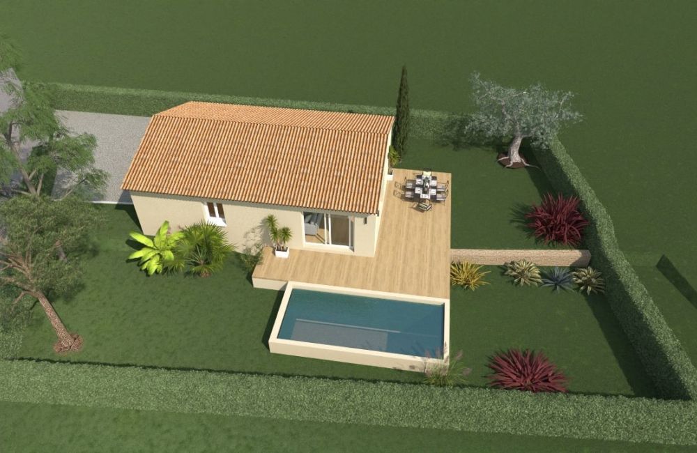 Vente terrain + maison DRAGUIGNAN Var