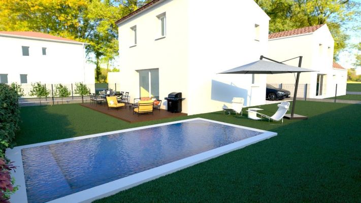 Vente terrain + maison BERRE-L'ETANG Bouches-du-Rhône