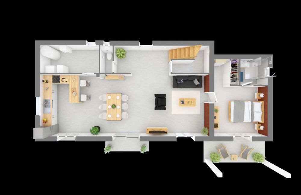 Vente terrain + maison GARDANNE Bouches-du-Rhône