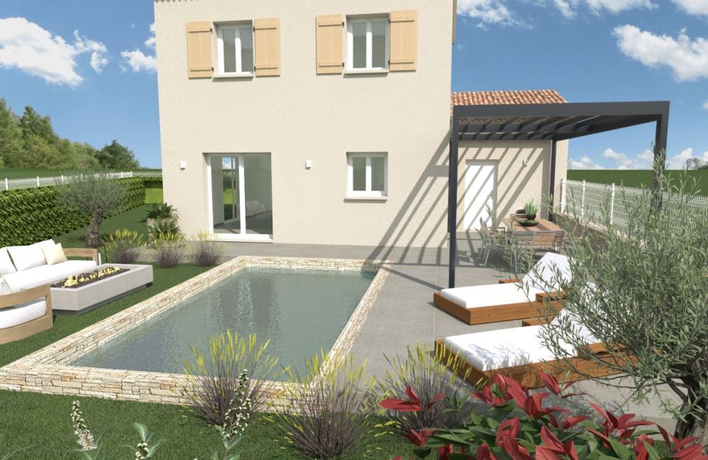 Vente terrain + maison PEYROLLES-EN-PROVENCE Bouches-du-Rhône