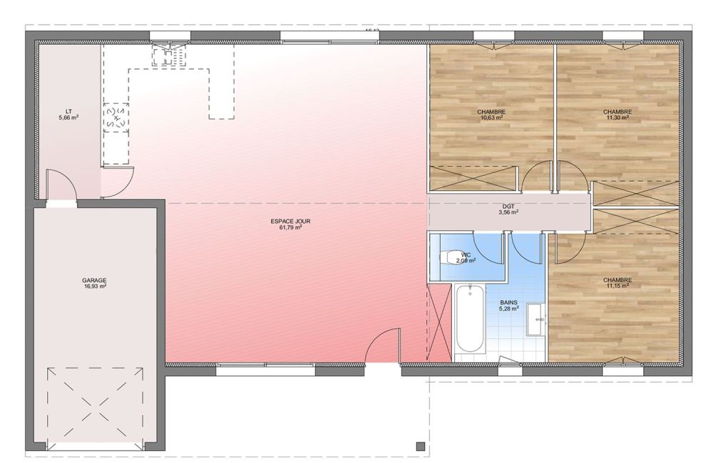 Vente terrain + maison PELISSANNE Bouches-du-Rhône