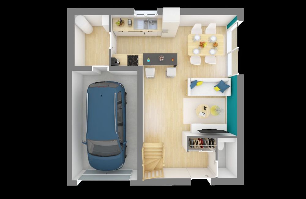 Vente terrain + maison FONTVIEILLE Bouches-du-Rhône