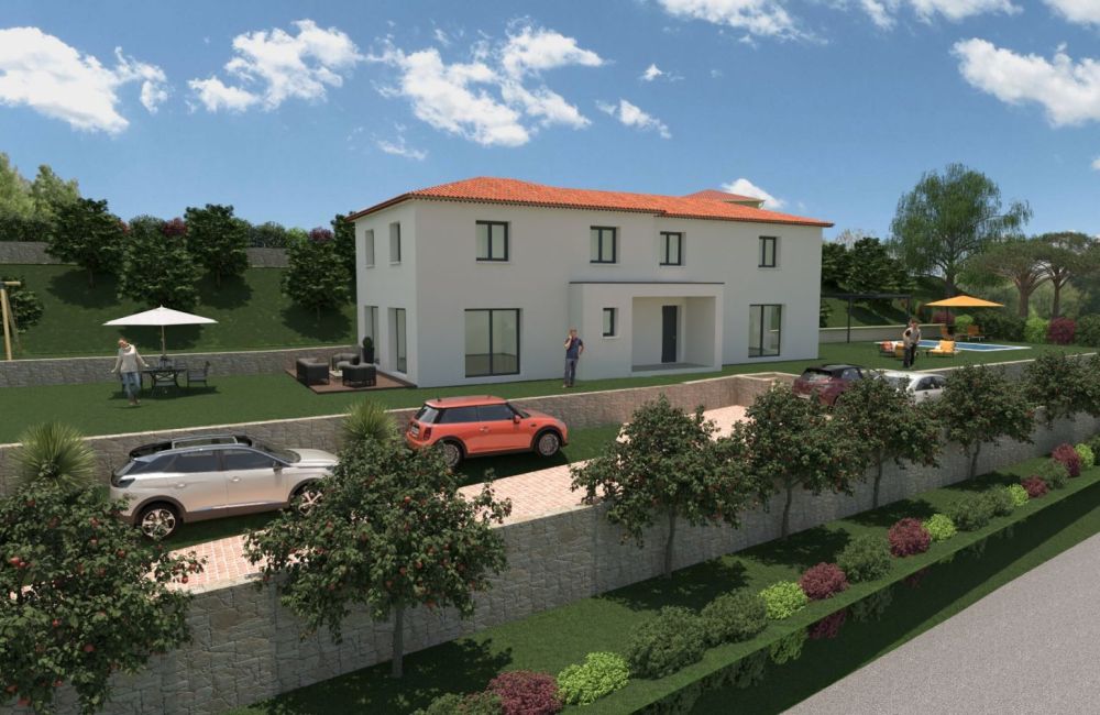 Vente terrain + maison GRASSE Alpes-Maritimes