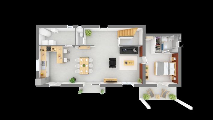 Vente terrain + maison GARDANNE Bouches-du-Rhône