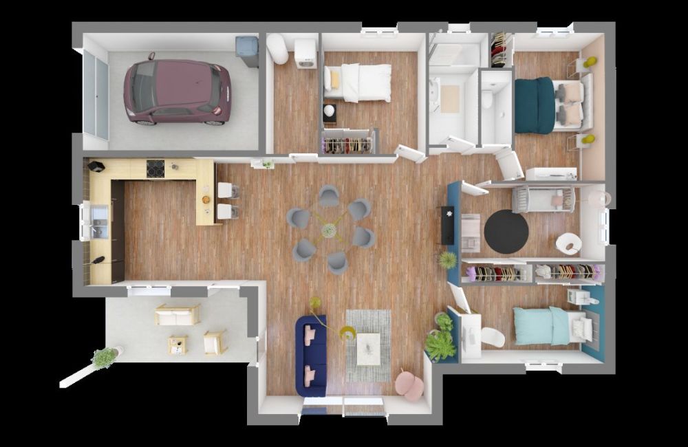 Vente terrain + maison MIRAMAS Bouches-du-Rhône