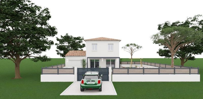 Vente terrain + maison VITROLLES Bouches-du-Rhône