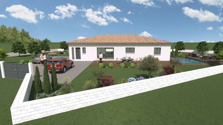 Vente terrain + maison PLAN-D'AUPS-SAINTE-BAUME Var