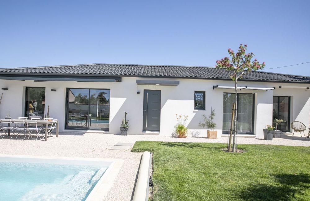 Vente terrain + maison CHATEAUNEUF-DE-GADAGNE Vaucluse