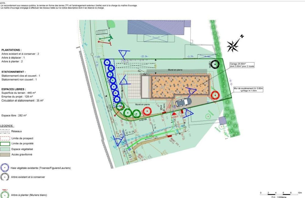 Vente terrain + maison AIX-EN-PROVENCE Bouches-du-Rhône