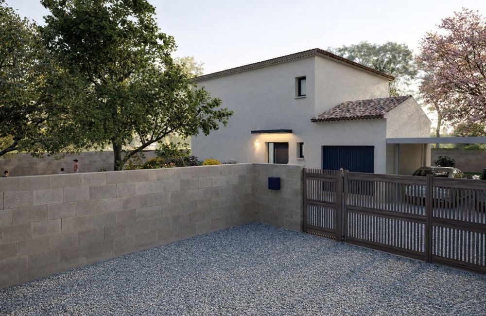 Vente terrain + maison AIX-EN-PROVENCE Bouches-du-Rhône