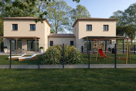 Vente terrain + maison AIX-EN-PROVENCE Bouches-du-Rhône