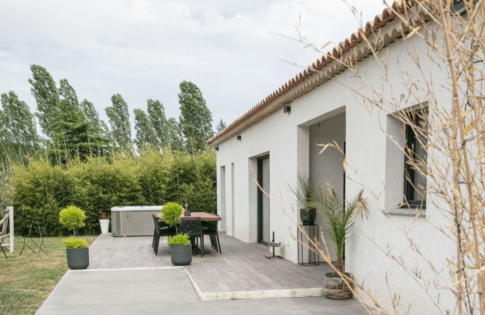 Vente terrain + maison JONQUIERES Vaucluse