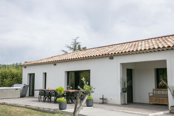 Vente terrain + maison JONQUIERES Vaucluse