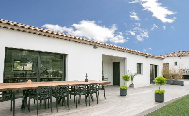 Vente terrain + maison JONQUIERES Vaucluse
