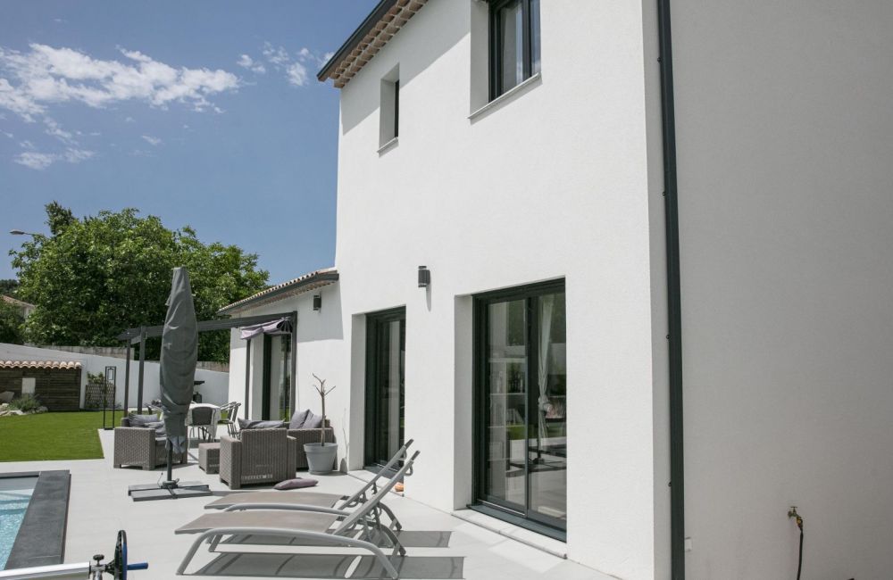 Vente terrain + maison PERNES-LES-FONTAINES Vaucluse