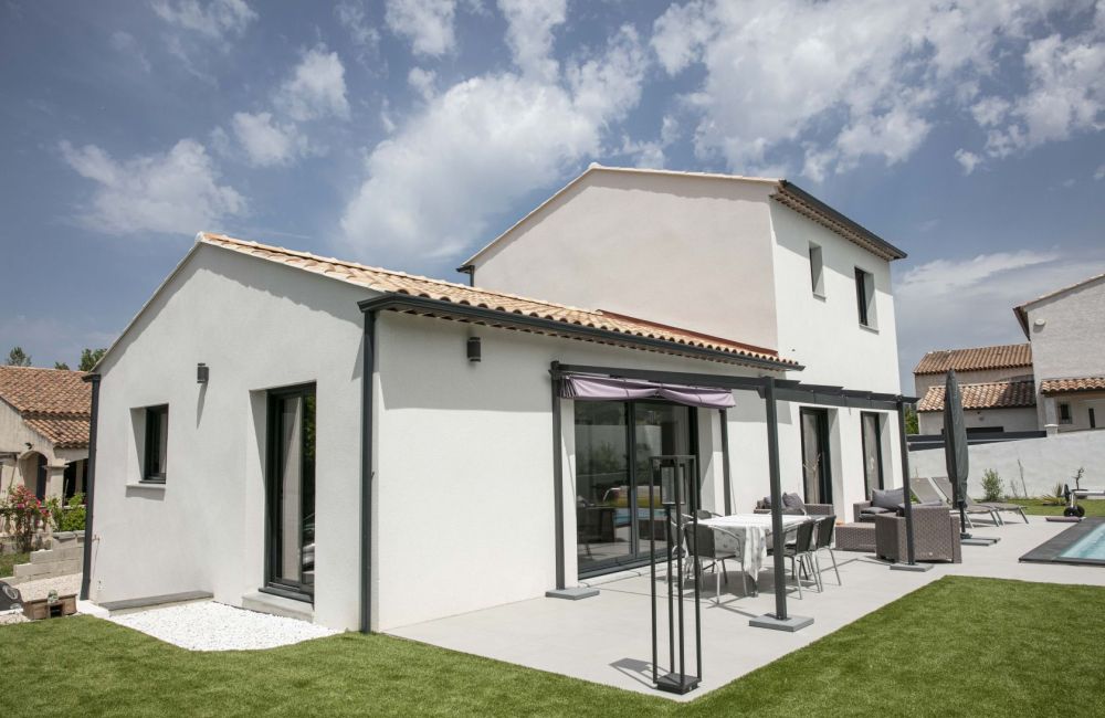 Vente terrain + maison PERNES-LES-FONTAINES Vaucluse