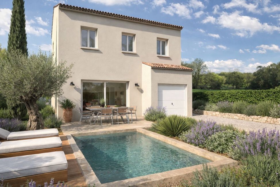 Vente terrain + maison SAINT-SAVOURNIN Bouches-du-Rhône