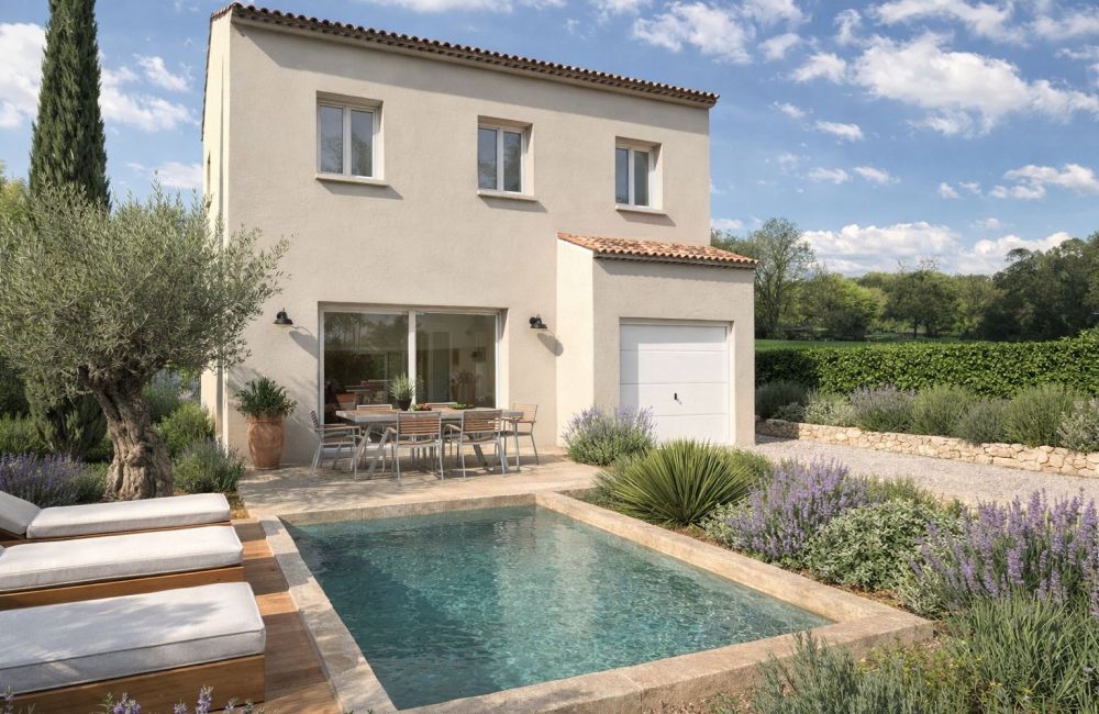 Vente terrain + maison SAINT-SAVOURNIN Bouches-du-Rhône