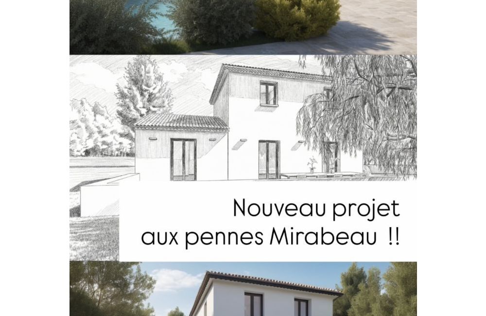 Vente terrain + maison LES PENNES-MIRABEAU Bouches-du-Rhône