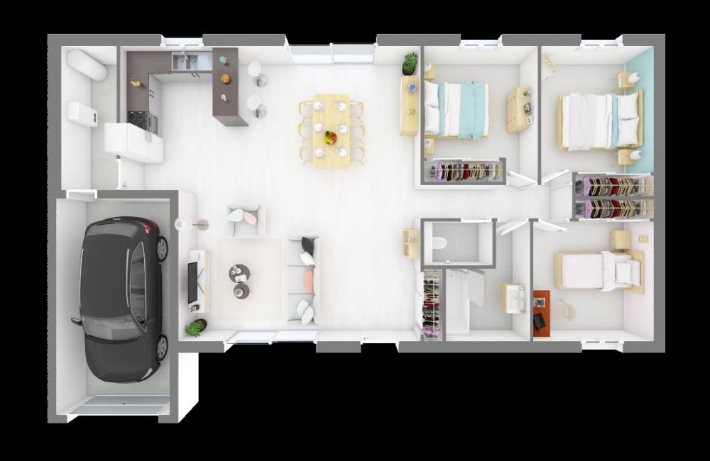 Vente terrain + maison PELISSANNE Bouches-du-Rhône