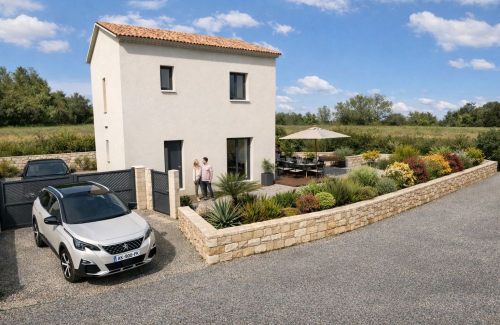 Vente terrain + maison SAINT-SAVOURNIN Bouches-du-Rhône