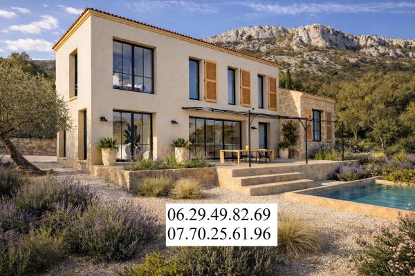 Vente terrain + maison GEMENOS Bouches-du-Rhône