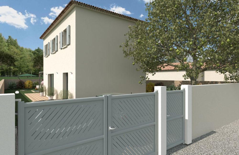 Vente terrain + maison SAINT-VICTORET Bouches-du-Rhône