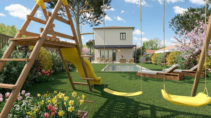 Vente terrain + maison MARIGNANE Bouches-du-Rhône