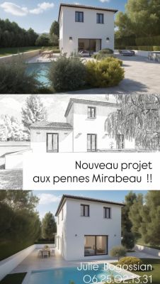 Vente terrain + maison LES PENNES-MIRABEAU Bouches-du-Rhône