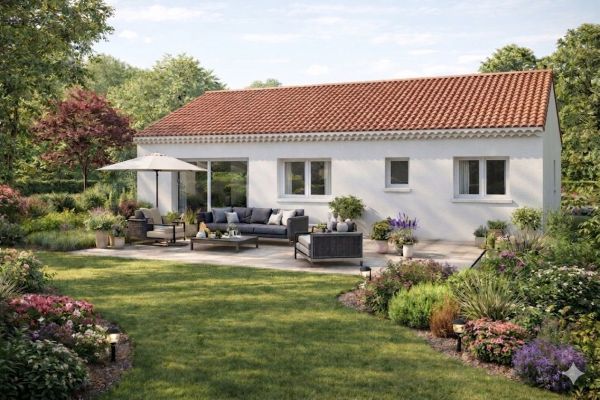 Vente terrain + maison TOURVES Var