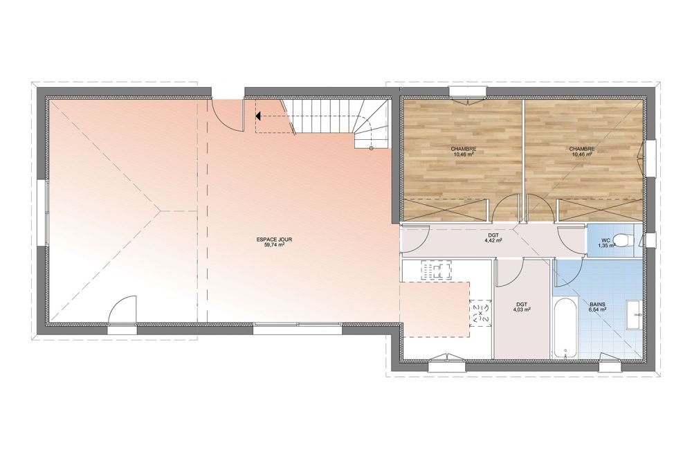 Vente terrain + maison TARADEAU Var