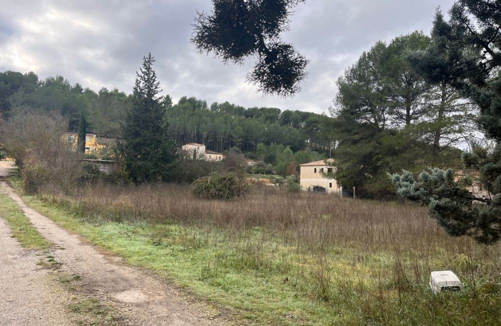 Vente terrain + maison VENTABREN Bouches-du-Rhône