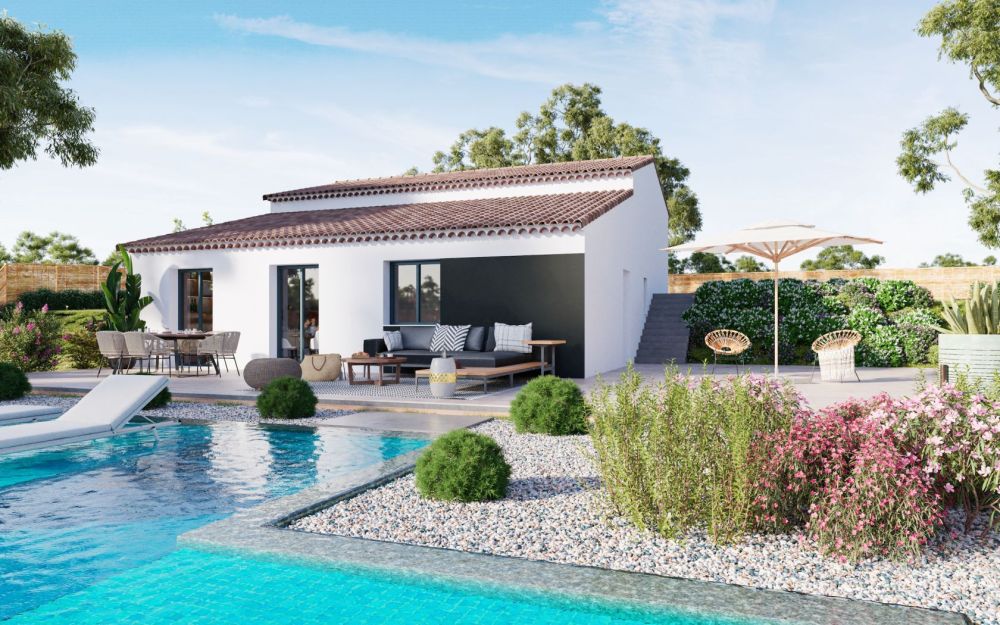 Vente terrain + maison NOYERS-SUR-JABRON Alpes-de-Haute-Provence