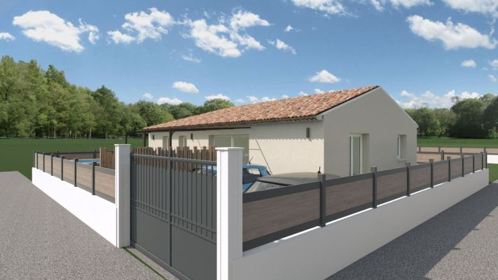 Vente terrain + maison ROGNAC Bouches-du-Rhône