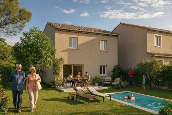 Vente terrain + maison BRIGNOLES Var