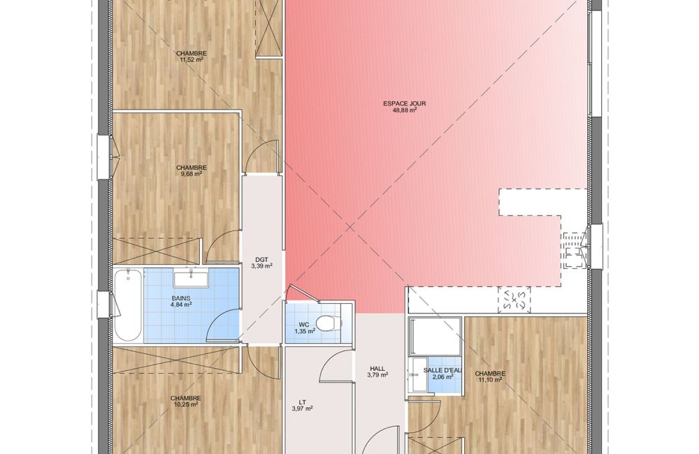 Vente terrain + maison CORNILLON-CONFOUX Bouches-du-Rhône
