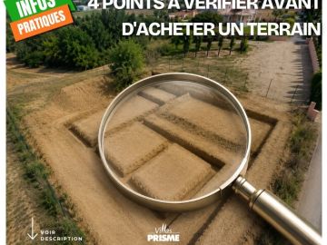 🏡 INFO PRATIQUE

Comment savoir si un terrain est vraiment constructible ?

Avant de vous lancer dans un projet de construction, voici 4 points essentiels à...