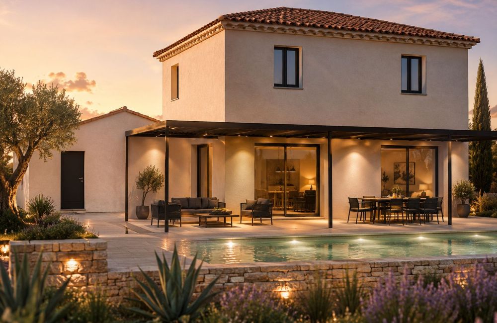 Vente terrain + maison EGUILLES Bouches-du-Rhône