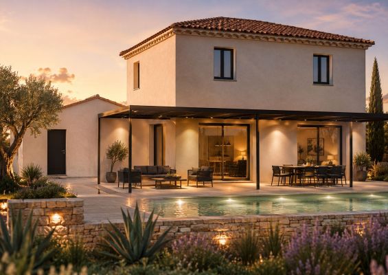 Vente terrain + maison EGUILLES Bouches-du-Rhône