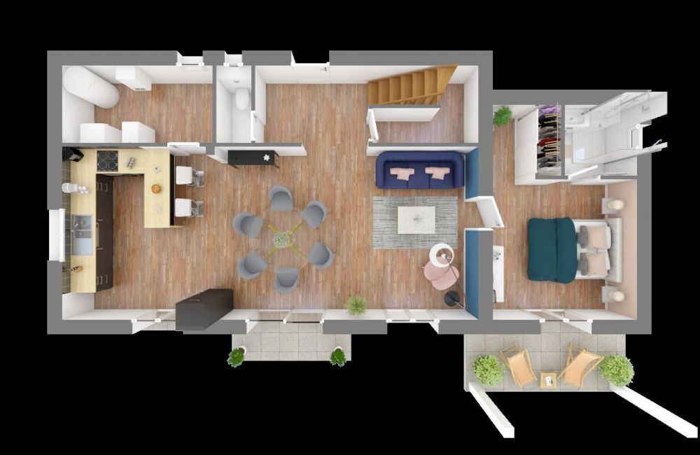 Vente terrain + maison LAZER Hautes-Alpes