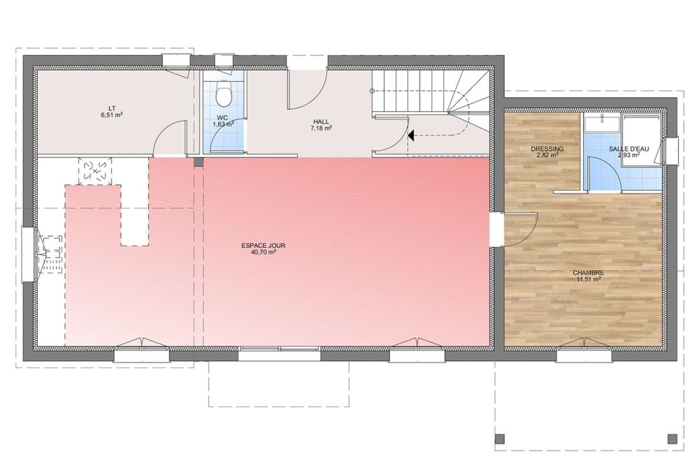 Vente terrain + maison LAZER Hautes-Alpes