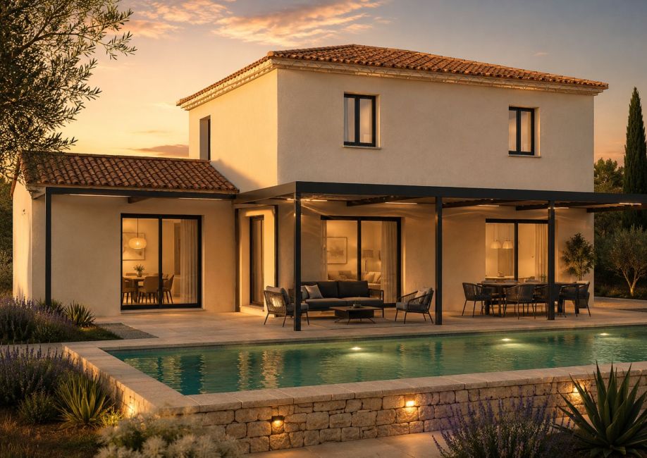 Vente terrain + maison EGUILLES Bouches-du-Rhône