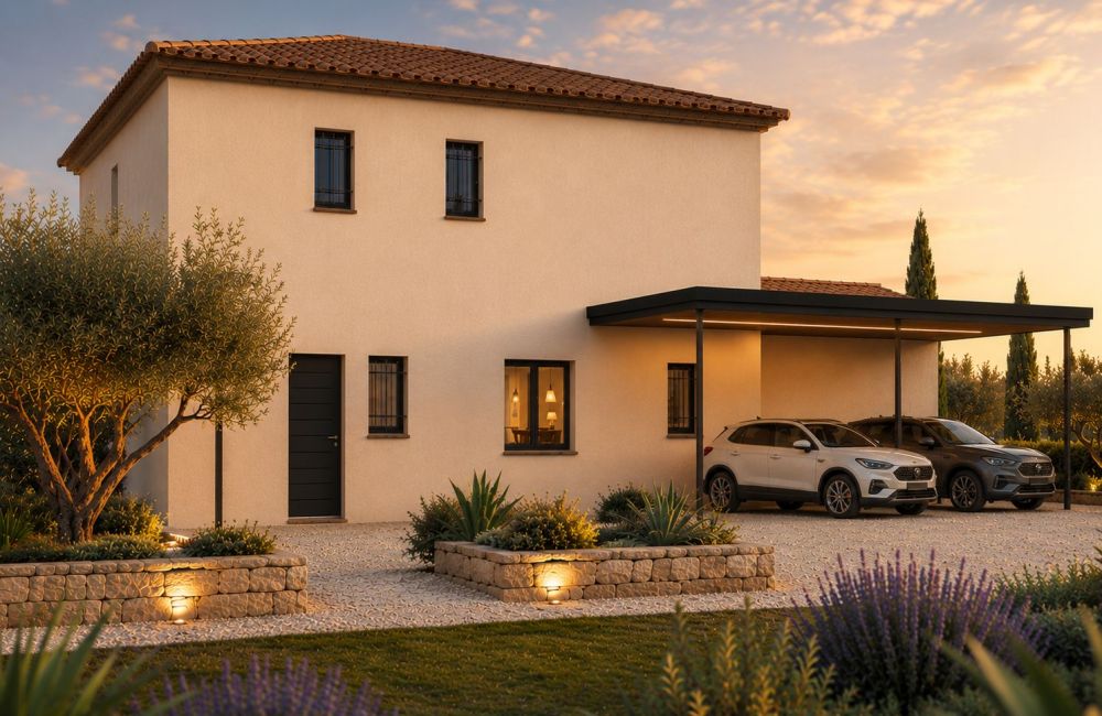 Vente terrain + maison EGUILLES Bouches-du-Rhône