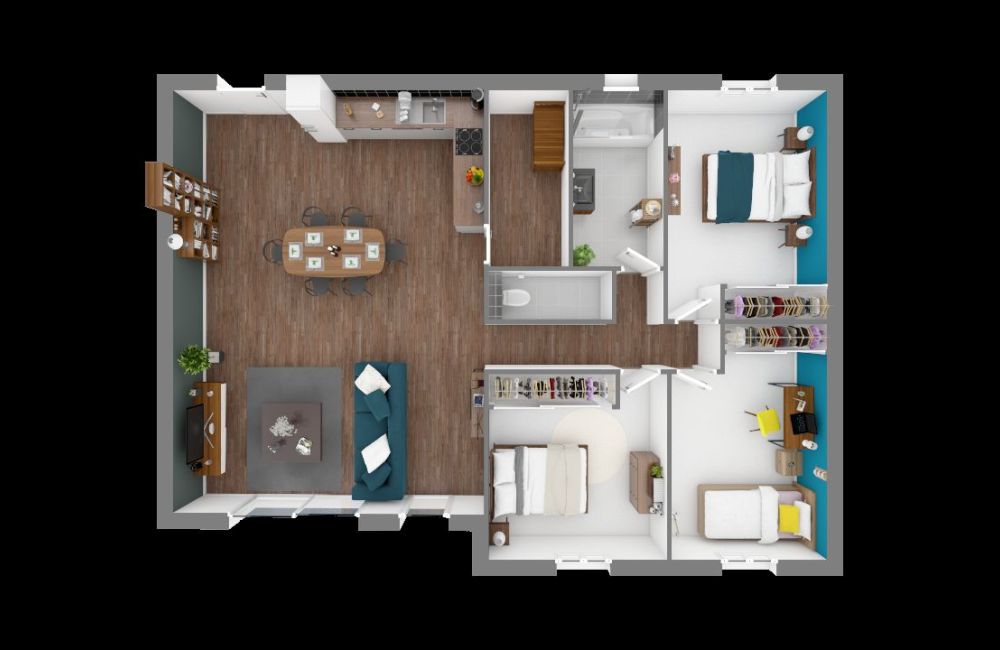 Vente terrain + maison PELISSANNE Bouches-du-Rhône