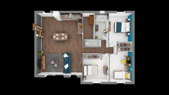 Vente terrain + maison PELISSANNE Bouches-du-Rhône