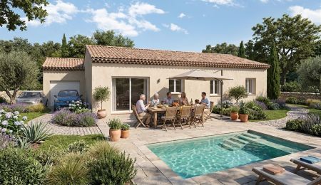Vente terrain + maison SAINT-ANTONIN-DU-VAR Var